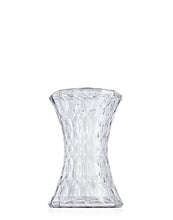 Kartell Stone Marcel Wanders Sgabello Basso, 100% Policarbonato, Trasparente (Cristallo), 30 x 30 x 45 cm