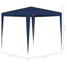 UnfadeMemory Tendone per Feste Resistente ai Raggi UV e Impermeabile 2,5x2,5 m Blu