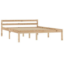 FAMIROSA Giroletto con 2 Cassetti in Legno Massello di Pino 140x200 cm-0330