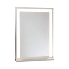 FGDSA Specchio Cosmetico con Luci, Hollywood Illuminato per Trucco Set da Toeletta Specchio Cosmetico Illuminato con Alimentatore Bianco