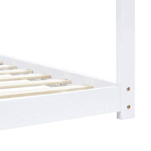FAMIROSA Giroletto per Bambini Bianco in Massello di Pino 80x160 cm-3350