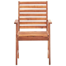 vidaXL Sedie da Pranzo da Esterni 6 pz in Legno Massello di Acacia