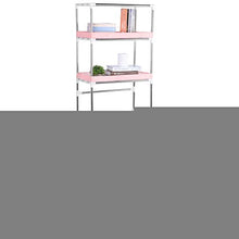 Scaffale per WC con 3 ripiani, in acciaio inox, con 2 ripiani fino a 10 kg, 53 x 28 x 166 cm
