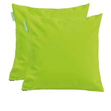 Cuscino Impermeabile Da Esterni Imbottito Da 45.7cm In Verde Lime 2 Nel Pacco
