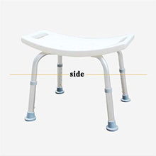 Sgabello da bagno Doccia / bagno doccia Sgabelli sedile Sgabello for / disabili Anti-Slip Anziani Mats doccia sedia regolabile in 5 Altezza con maniglia Bagno seduta in bianco ( Color : - , Size : - )
