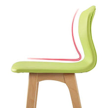 Sgabello Sedie Bar Barstools Contatore di rotazione di legno Bar Sedie seduta con schienale, pelle Tempo libero Faux Colazione gratuita Sgabelli Kitchen Cafe Bar Arredo bar Cucina ( Color : Black )