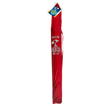 Aktive Ombrellone con filtro UV, colore: rosso, diametro 240 cm (ColorBaby 85305)
