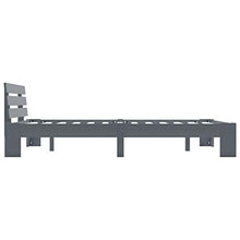 SKM Giroletto Grigio in Legno Massello di Pino 140x200 cm (25.52kg)