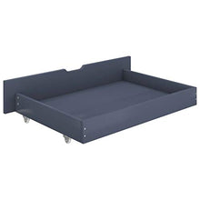 Tidyard Struttura Telaio Letto Giroletto Matrimoniale in Legno Massello di Pino Grugio con Cassetti e Baldacchino 140x200 cm,Letto con Cassetti,Letto con Tetto,Letto con Baldacchino