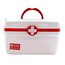 ColiCor - Armadietto per medicinali, kit di primo soccorso portatile, 17,5 x 27,5 x 17,5 cm