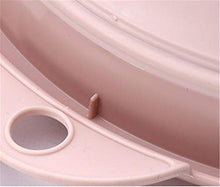 Multifunzionale Rotondo Lavabo Casa in Materia Plastica Hanging Bambino Bacino 2 Pezzi,b,Small