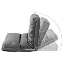 SMC Pieghevole Singolo Piccolo Divano Divano Letto Pigro Computer Sedia dormitorio Finestra Giapponese Schienale Sedia (Color : Red)