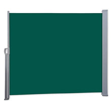 Nemaxx SCA180 Frangivento Tenda Laterale Verde Tendino 180x300 cm Telaio Verde cassoneto Grigio