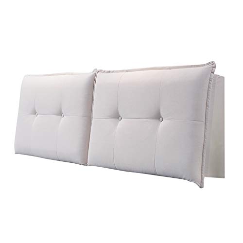 LIANGJUN Cuscini Testiera Letto Pad Lombare Capezzale Cuscino Anti Collisione Imbottiti Pad Lombare Cuscino da Parete Lavabile, Divano Letto, 9 Dimensioni (Color : A, Size : 160x10x60cm)