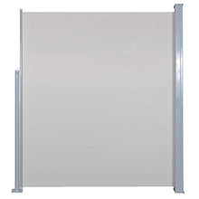 mewmewcat Tenda da Sole Laterale Retrattile 160 x 500 cm Crema