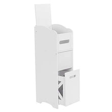 Portaoggetti Laterale Portaoggetti da Bagno Supporto da Bagno Armadio da Bagno Facile Installazione Design Moderno per Camera da Letto Accessorio per Il Bagno