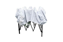 FRANKYSTAR Gazebo richiudibile 3X3 Pieghevole A Fisarmonica Automatico Mercato Tenda con Sacca.Disponibile Colore: Bianco,Blu,Verde (Bianco)
