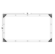 ZX Telo Vela Ombreggiante Resistente Rettangolare Impermeabile mt Giardino Esterno Traspirante Multi Formato Personalizzabile(Size:2x2m)