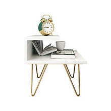 Comodini Comodino in Legno Tavolo Nordic Creativo in Ferro battuto Ins Vento Governo di immagazzinaggio Camera Semplice Divano Moderno Tavolino Comodini Camera