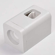 DWW Portaspazzolino Automatico Dispenser per dentifricio Set Antipolvere Super appiccicoso a Ventosa a Parete per Bambini spremiagrumi dentifricio per Il Bagno di casa