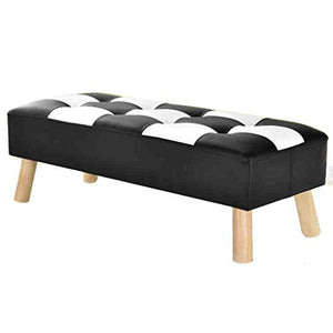 Mobili per la casa e Giardino Panca Imbottita in Poliuretano Panca Imbottita in Poliuretano per Letto da Letto o da Ingresso, 100x40x32cm Ottomani da Cucina