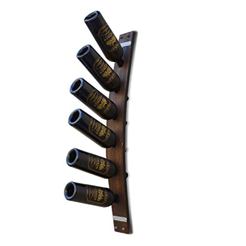Porta Bottiglie da Vino Portabottiglie per Vino Vino della quercia espositore impilabile Holder archiviazione Holder Retro Vino perfetto for la casa Kitchen Decor Bar Scaffale per Vino Porta Bottiglie