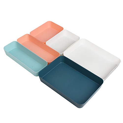 UHAPEER Portaposate da Cassetto, Organizer per cassetti, Cassetto Organizer Portaposate da cassetto per Cucina, Bagno, Scuola, Armadio