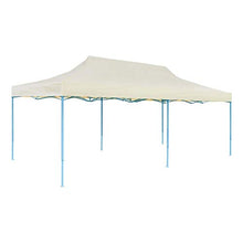 vidaXL Tenda per Feste Pop-up Pieghevole Impermeabile Crema Tendone Gazebo
