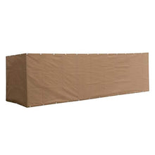 CZSMART - Protezione per la privacy, per balconi, 0,9 x 5,0 m, in HDPE resistente alle intemperie, protezione della privacy per balcone