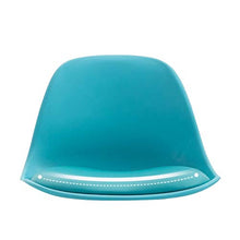 Tuqia Mobili Solido Colore PU Sedia, Colore della Caramella Chair Nero Bianco Telaio Sedia Beauty Chair Hotel Reception Sedia, 38.5 * 38.35 * 95 Centimetri Casa Arredamento