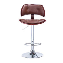 Yxsd Bar Sedia di Modo seggiovia Retro Europeo Bar Sedia Girevole Sedia Sgabello Creativo Bar (Color : Brown)