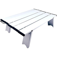 jiaju Tavoli da Picnic Tavolo Pieghevole, Tavolo in Lega di Alluminio da Esterno Ultralight Pieghevole Picnic Picnic Picnic Portatile Mini Tavolo in Alluminio Tavolo Alpinismo