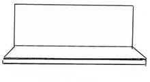 Coppia Cuscino Dondolo 3 POSTI CM 150X60/55H4 in LASTRA di Spugna (Antracite)