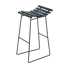 LXYPLM Sgabello Sedie Bar Barstools Contro Il Tempo Libero Bar Sedie Sedile, Nordic Ferro battuto semplici creativi Alti sgabelli for Pub Cafe Arredo Bar Cucina (Color : Black)