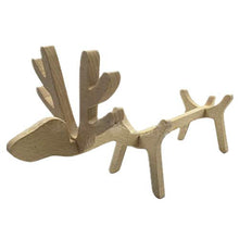 Adorabile scaffale per vino in legno di alce creativo, decorazione per la casa, ottimo regalo per promozione