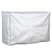 Copertura Mobili Giardino Impermeabile Copertura Esterna del Condizionatore d'Aria Antipioggia Protezione Solare A Prova di Polvere Custodia Protettiva,Silver2-80×26×57cm