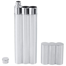 SH-RuiDu - Fiaschetta e porta sigari, in acciaio INOX, con tre tubi