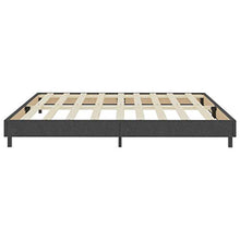 SKM Letto a Molle Grigio Scuro in Tessuto 200x200 cm (86.65kg)