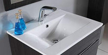 BagnoItalia Arredo per bagno bianco o grigio con due cassetti mobile cm 60x46 lavabo ceramica piedini