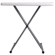 End Table Portatile Tavolo Compatto Leggero Tavolo Da Picnic All'aperto Da Picnic Con Manico Tavolo Da Campeggio Portatile Da Tavolo Pieghevole In Legno , Traspirante E Confortevole 80x80 X (46-74) Cm