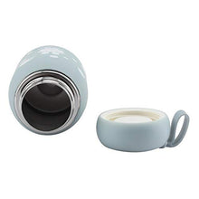 Rockyin Acciaio Inossidabile Carino Coniglio Modello Vuoto Tazza della Bottiglia Mug Thermos Cup Acqua (Blu)
