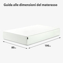ZINUS Materasso Tight Top a molle | Materasso a molle interne | 80 x 190 cm | Altezza 20 cm | Materasso sottovuoto arrotolato | OEKO-TEX