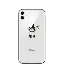 CrazyLemon Custodia per iPhone 12 Pro Max, Custodia per iPhone 12 Pro Max ultra sottile trasparente, Custodia protettiva per paraurti in TPU morbido Cover modello Panda - Panda di sollevamento pesi