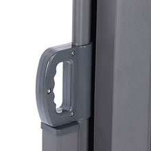 YCSD Tenda da Sole Impermeabile da Ombrellone Impermeabile per Esterni, Balcone, Patio Giardino (160 X 318 Cm) Grigio