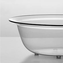ZWMG Lavabo Portatile in plastica Compatto lavabo Trasparente lavabo Trasparente lavabo può Essere utilizzato per Lavare Frutta e Verdura Adatta per Uso Domestico