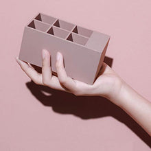 Cabilock Custodia Portaoggetti per Lucidalabbra a 6 Slot Contenitore per Espositore per Rossetto in Silicone Organizer per Rack Cosmetico da Tavolo