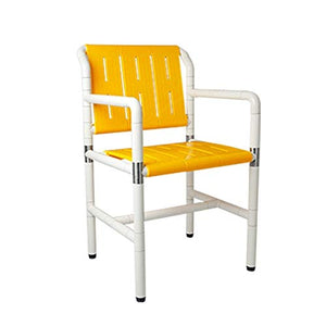 LYP Sedia Comoda per Anziani Sgabello per Doccia Poltroncina da Bagno in Nylon Antiscivolo Disabili/Anziani Senza Barriere Sgabello per Doccia