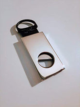 Generico Trancia Sigaro con Lama Inox cm. D.2 in Argento 925 Massiccio Lavorato a Mano (Argento, Argento)