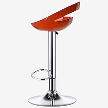 QinWenYan Sgabelli da Bar I Moderni Girevole Regolabile Sgabello da Bar Banchi Bar Alta Tavolo da Cucina Idraulico E Sedie Sedia da Bar (Color : Orange, Size : 80X40X40CM)