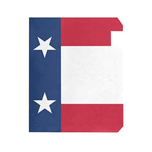 Texas State Flag - Copertura magnetica per cassetta postale, per giardino, giardino, casa, dimensioni standard, 53,3 x 45,7 cm